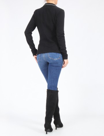 Sacou Bershka, negru