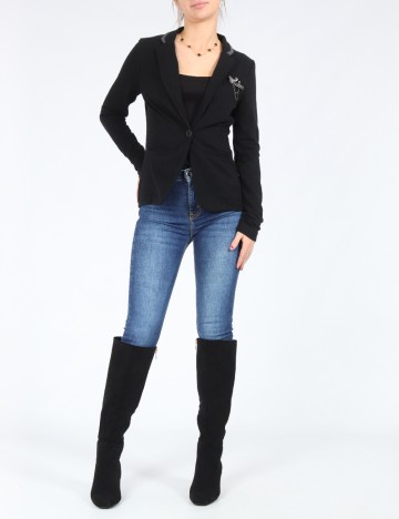 Sacou Bershka, negru