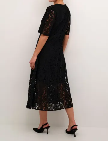Rochie medie Kaffe, negru Negru