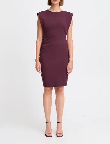 Rochie scurta Ichi, pruna Mov