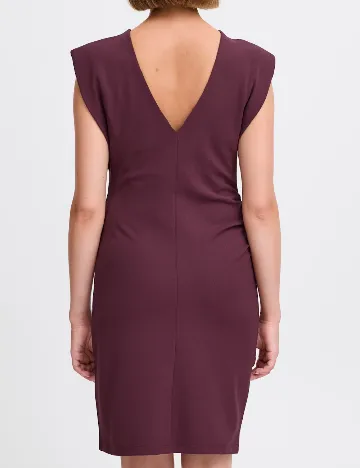 Rochie scurta Ichi, pruna Mov