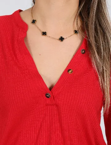 Bluza Zra, rosu Rosu