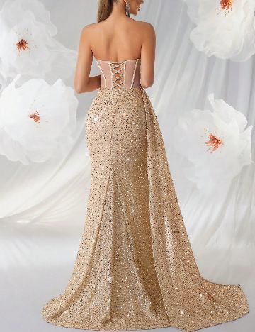 Rochie lunga SHEIN, crem
