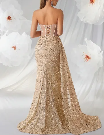 Rochie lunga SHEIN, crem Crem