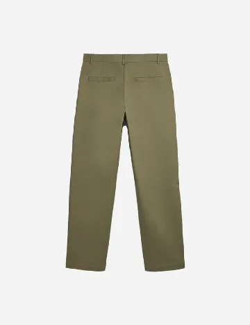 Pantaloni Zra, verde Verde