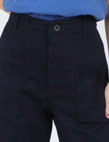 Pantaloni Zara, albastru Albastru