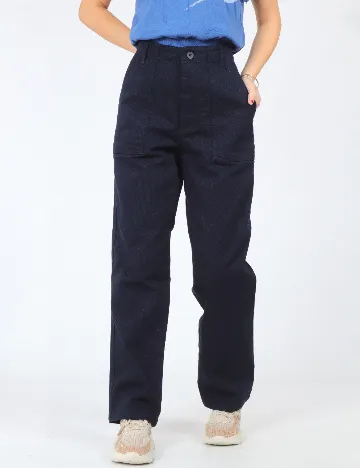 Pantaloni Zara, albastru Albastru