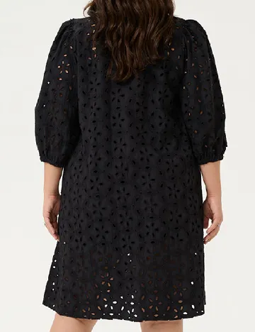Rochie scurta Kaffe Curve, negru Negru