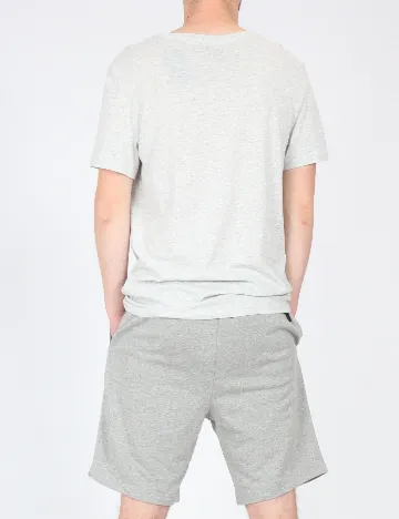 Tricou Bershka, gri Gri