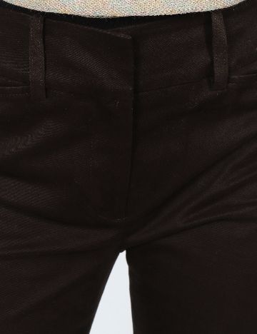 Pantaloni Zara, maro