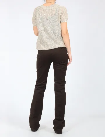 Pantaloni Zara, maro Maro