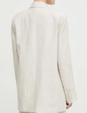 Sacou Oversize Gestuz, crem Crem