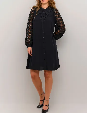 Rochie scurta Culture, negru Negru