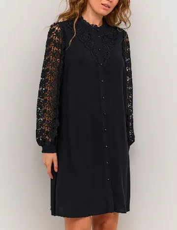 Rochie scurta Culture, negru Negru