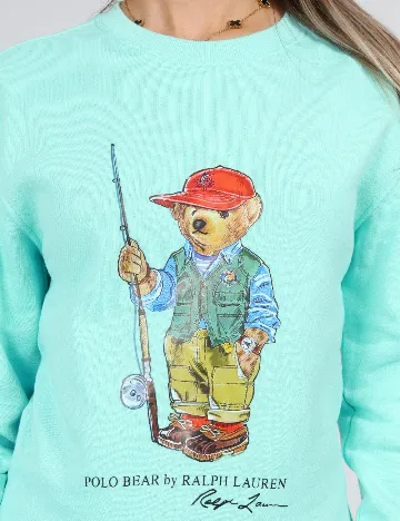 Bluza Polo Ralph Lauren, turcoaz Albastru