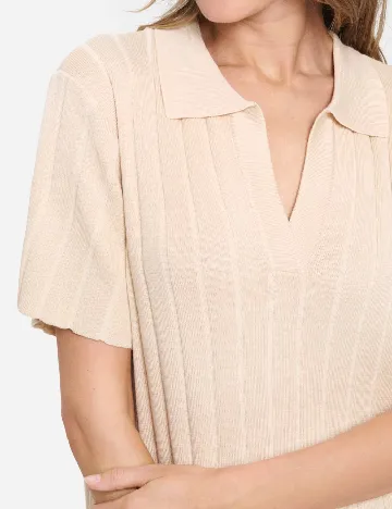Rochie medie Saint Tropez, crem Crem