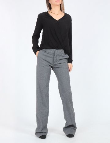 Pantaloni Zra, gri