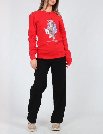 Bluza Polo Ralph Lauren, rosu