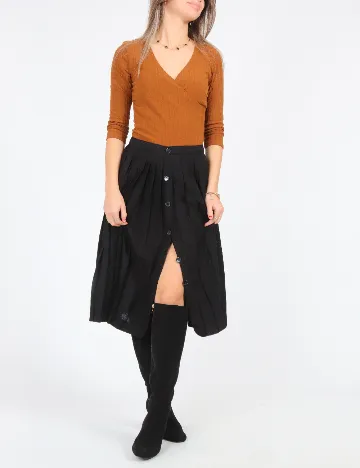 Fusta Zra, negru Negru