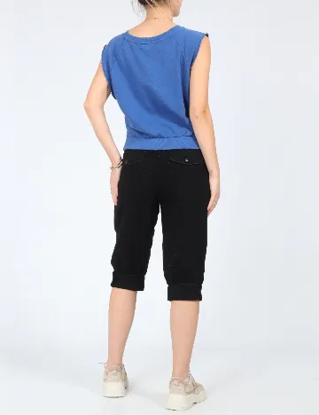 Pantaloni scurti Zra, negru Negru