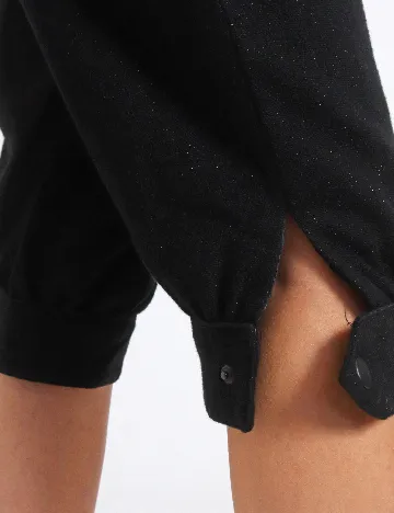Pantaloni scurti Zra, negru Negru