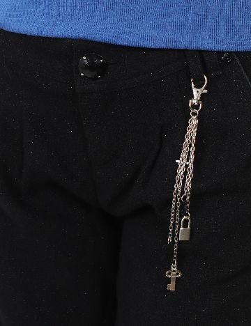 Pantaloni scurti Zra, negru