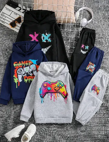 Set compleuri Shein Kids, mix culori Mix culori