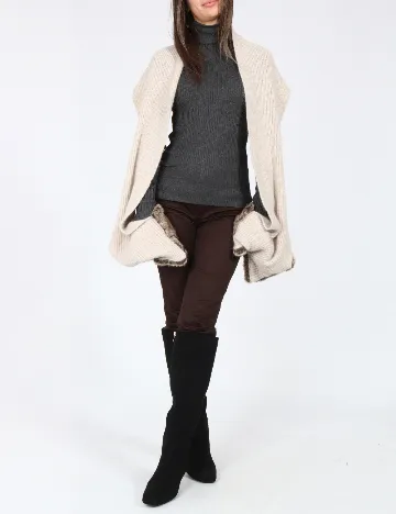 Fular Zara, bej Crem