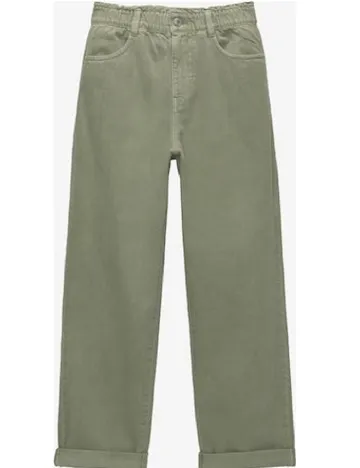 Pantaloni Pull&Bear, verde Verde