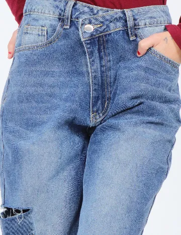 Blugi SHEIN, albastru Albastru