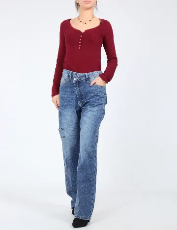 Blugi SHEIN, albastru Albastru