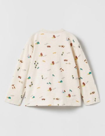 Bluza Zra, crem