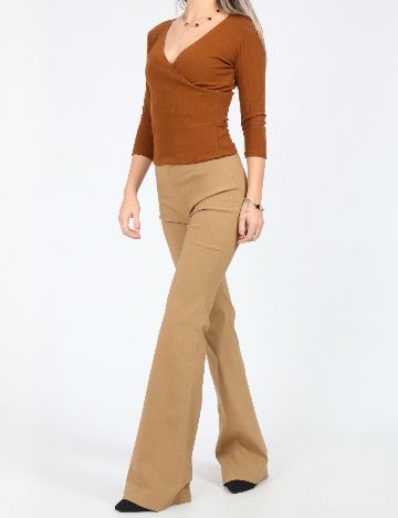Pantaloni Zra, maro