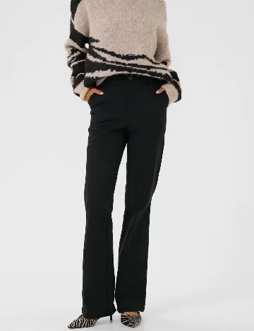 Pantaloni Culture, negru Negru