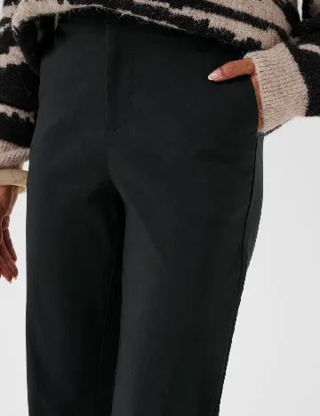 Pantaloni Culture, negru Negru