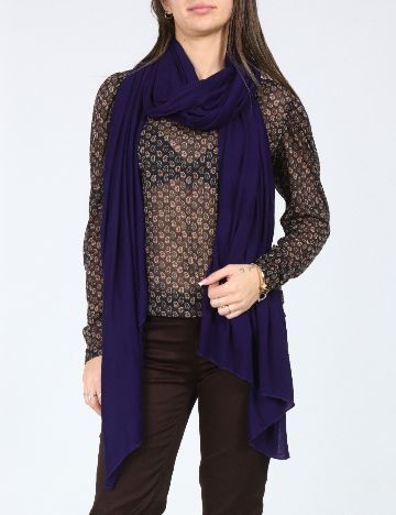 Esarfa Zara, bleumarin