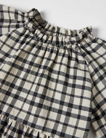 Bluza Zra, bej/negru Crem