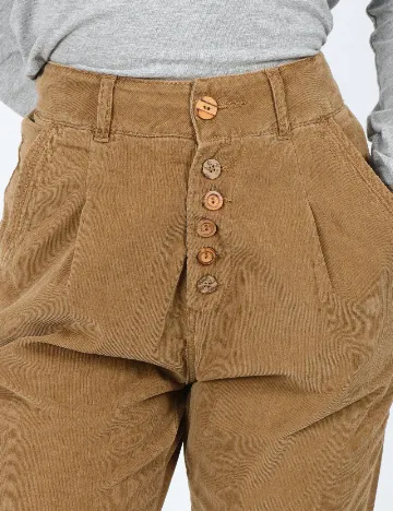 Pantaloni Zra, maro Maro