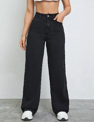 Blugi SHEIN, negru Negru