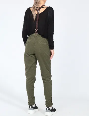 Pantaloni Zara, verde Verde