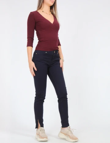 Pantaloni Zra, bleumarin Albastru