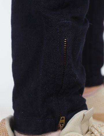 Pantaloni Zra, bleumarin