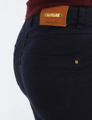 Pantaloni Zra, bleumarin Albastru