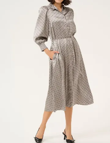Rochie medie Kaffe, gri Gri