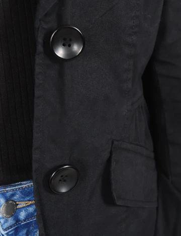 Sacou Zra, negru Negru