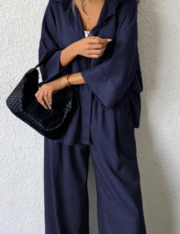 Compleu SHEIN, bleumarin Albastru