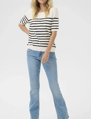 Bluza Love Copenhagen, crem Crem