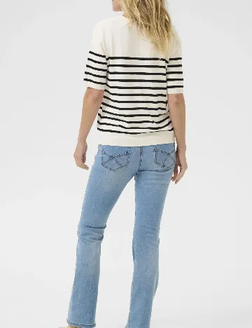 Bluza Love Copenhagen, crem Crem