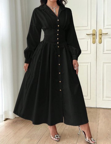 Rochie lunga SHEIN, negru
