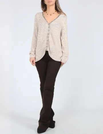 Bluza Zra, bej Crem